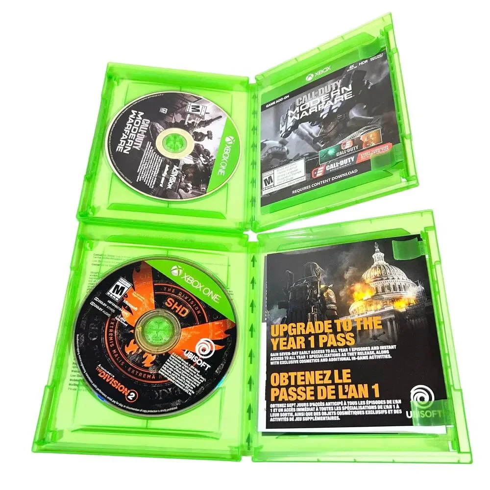 Xbox One Game Lot Bundle 6 Games Call of Duty Modern Warfare Mafia III
